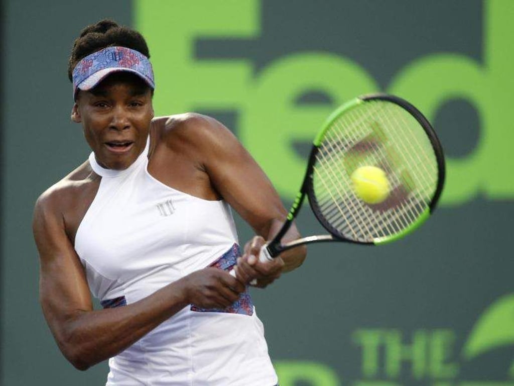 Venus Williams traf an dem Autounfall keine Schuld. Foto: Wilfredo Lee/AP