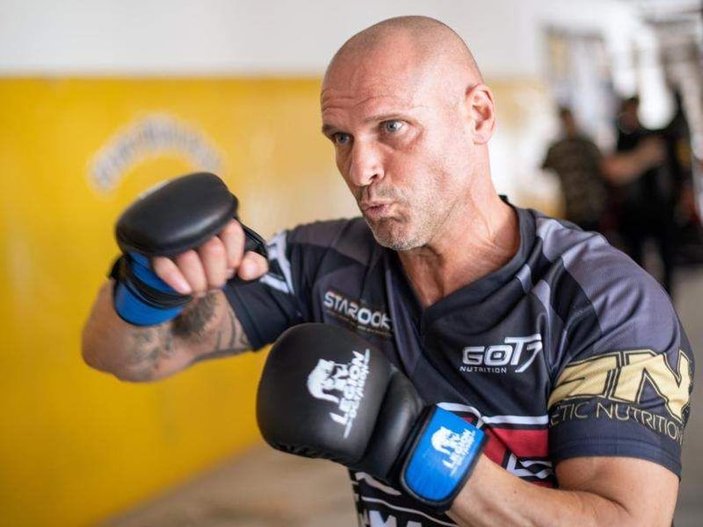 Thorsten Legat will im Rahmen der German MMA Championship in einem Käfigkampf antreten. Foto: Marius Becker