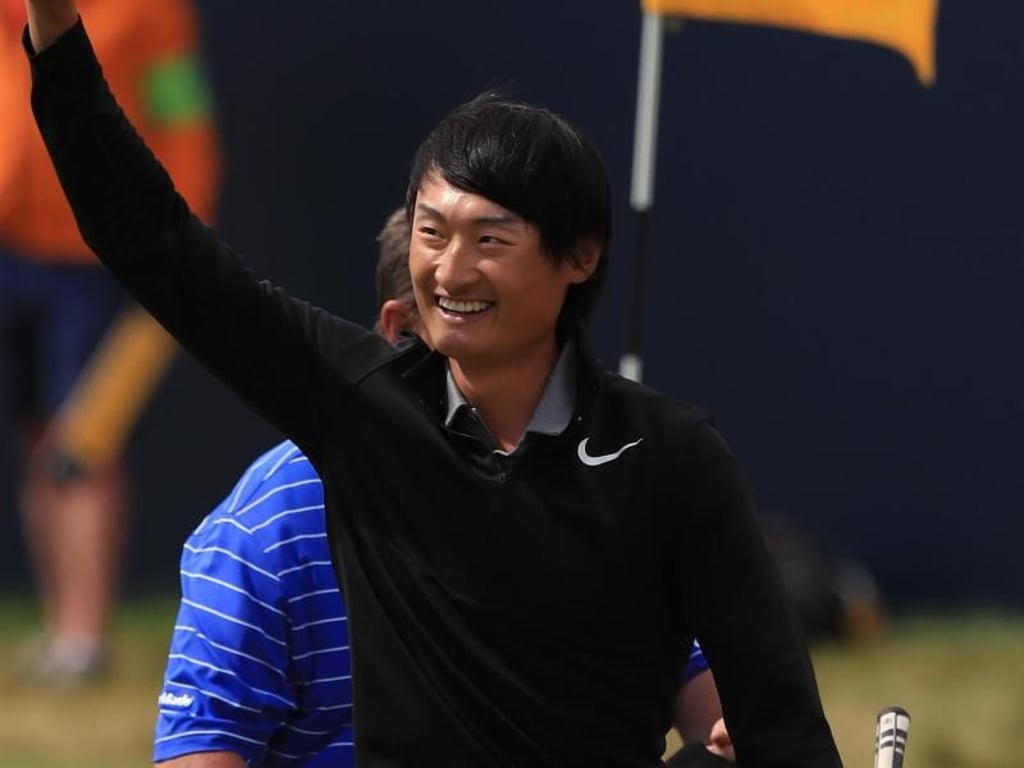 Haotong Li spielte sich mit einer 63er-Schlussrunde noch auf den dritten Platz vor. Foto: Peter Byrne