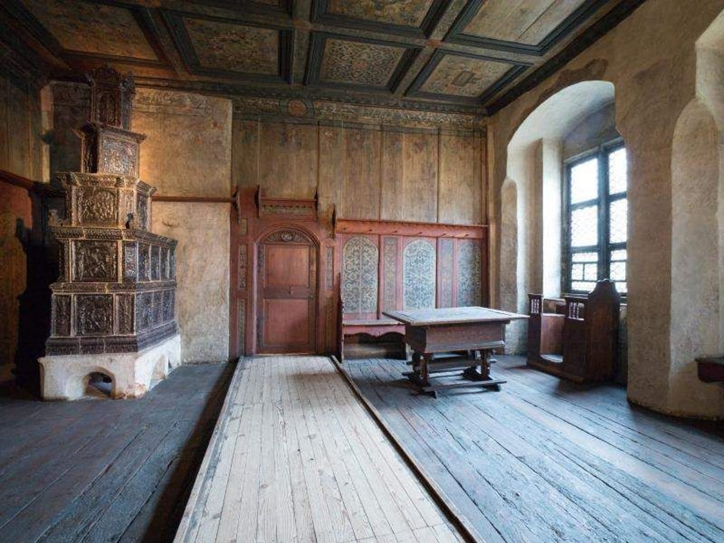 Die Lutherstube im Lutherhaus in der Lutherstadt Wittenberg ist zu sehen. Foto: Peter Endig/Archiv