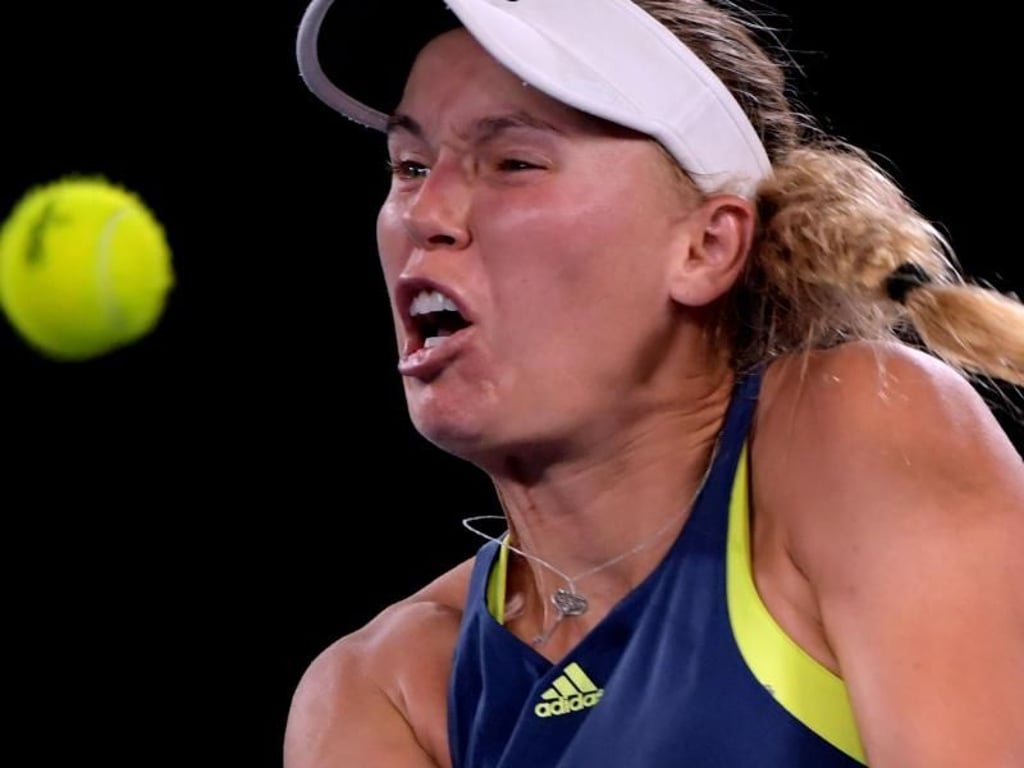 Wozniacki setzte sich in einem spannenden und hochklassigen Finalmatch gegen Halep durch. Foto: Tracey Nearmy