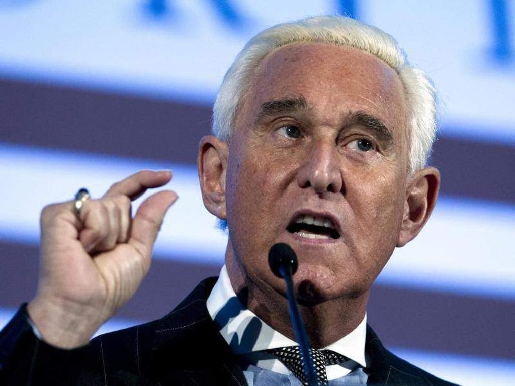 Roger Stone hatte im Präsidentschaftswahlkampf für Trump gearbeitet und war auch danach weiter in engem Kontakt mit ihm. Foto: Jose Luis Magana/FR159526 AP