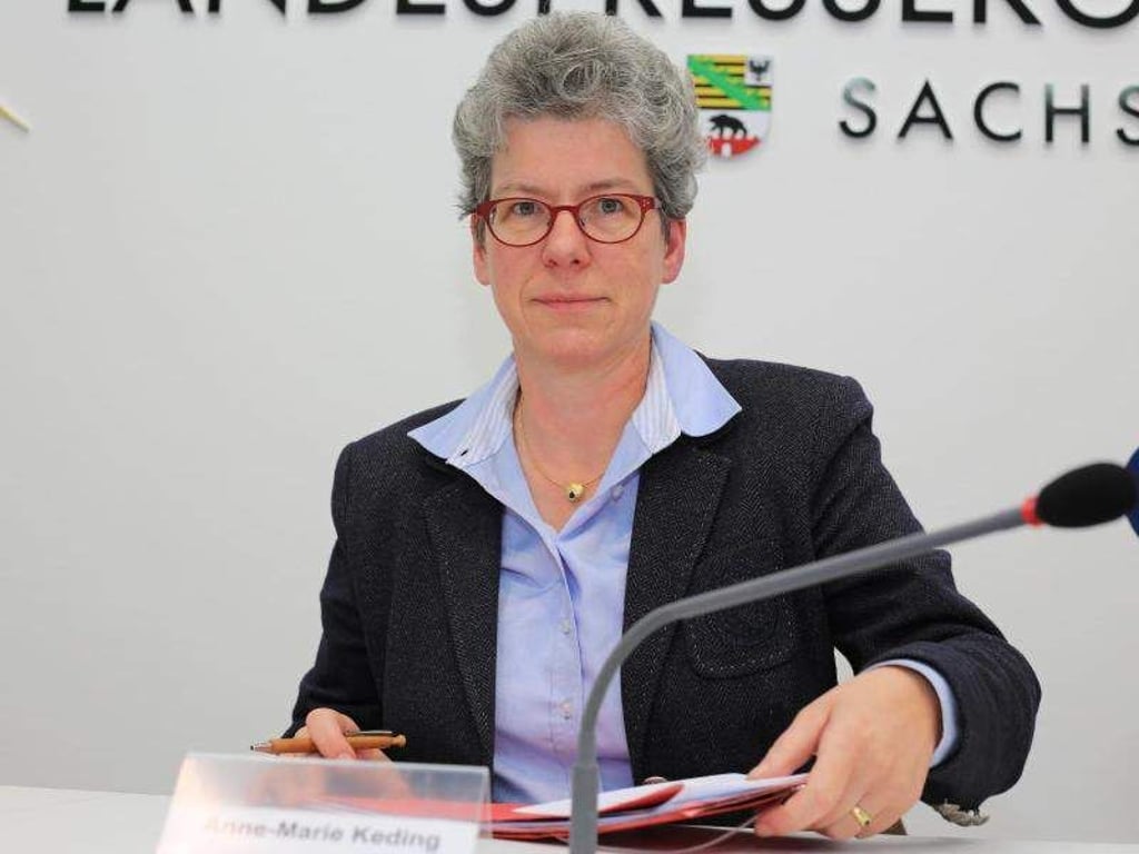 Justizministerin Anne-Marie Keding im Landtag. Foto: Peter Gercke