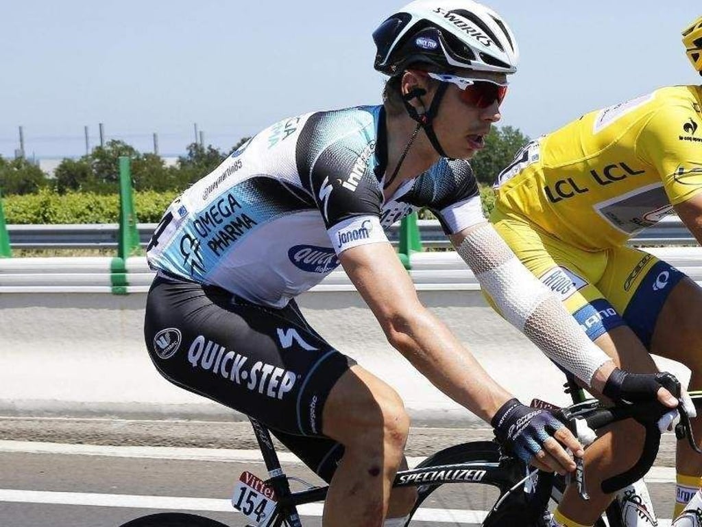 Tony Martin fährt mit zahlreichen Verletzungen weiter. Foto: Yoan Valat