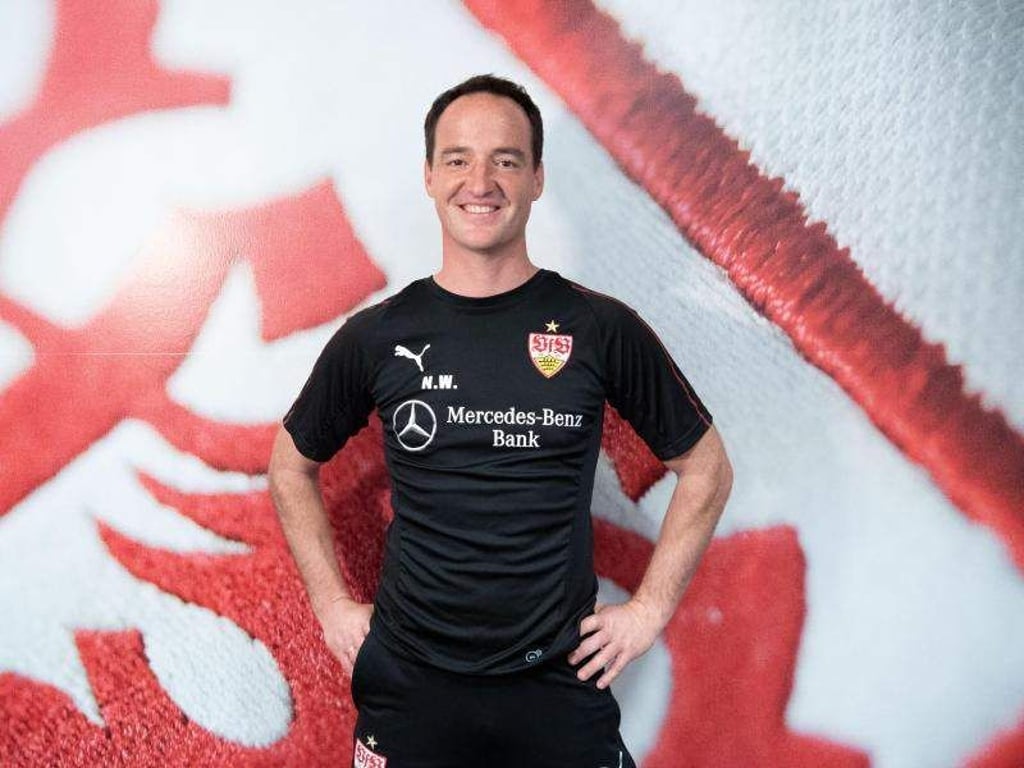 Nico Willig wird beim VfB Stuttgart als Interimscoach vorgestellt. Foto: Marijan Murat/dpa