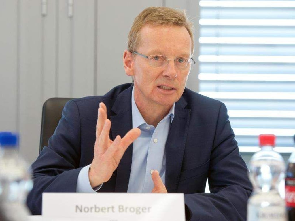 Norbert Broger, Finanzvorstand und Arbeitsdirektor der Schuler AG. Foto: Oliver Willikonsky/Archivbild