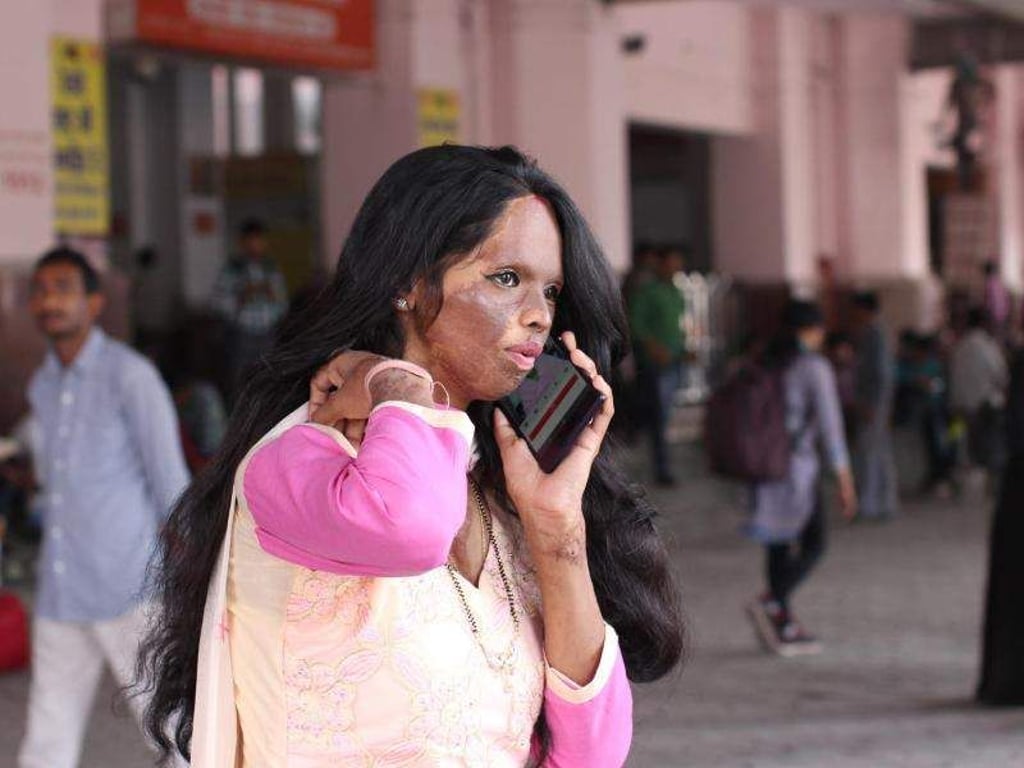 Das Model Laxmi Saa in Lucknow im Bundesstaat Uttar Pradesh in Indien. Foto: Doreen Fiedler