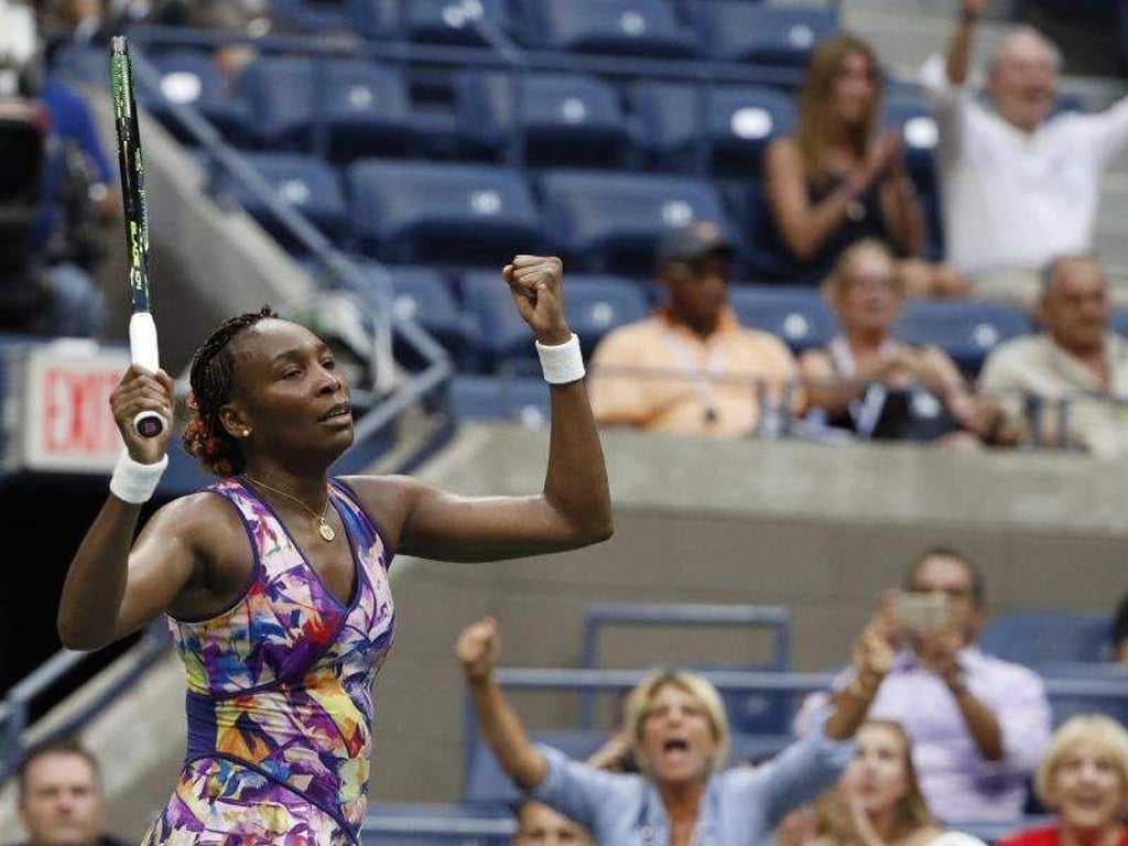 Venus Williams trifft am Donnerstag auf Julia Görges. Foto: Jason Szenes
