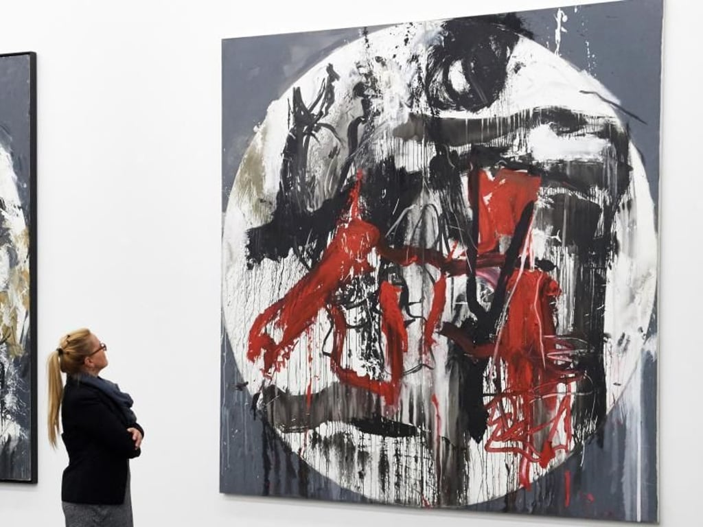 «Oltre -7» von Emilio Vedova. Foto: Bernd Thissen