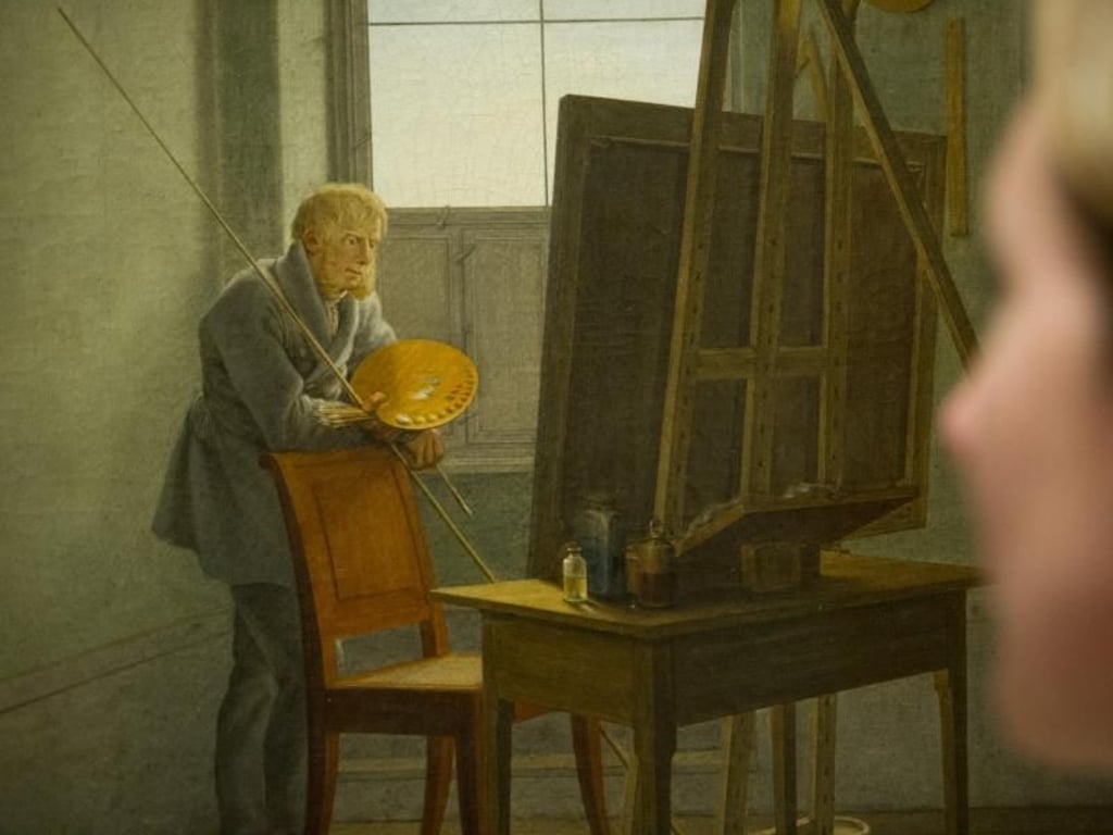 «Caspar Friedrich in seinem Atelier», gemalt von Georg Friedrich Kersting. Foto: Stefan Sauer