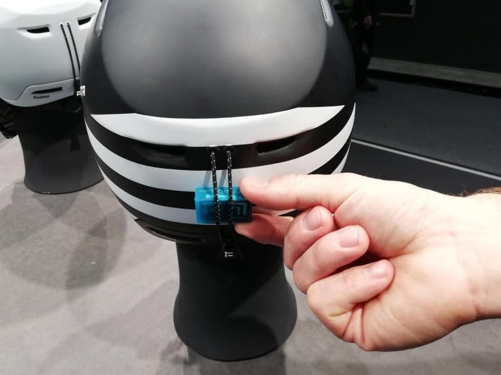 Flaxta bietet ein System zur Diagnose von Gehirnerschütterungen - es besteht aus Sensor und App und soll ab 2020 erhältlich sein. Foto: Tom Nebe