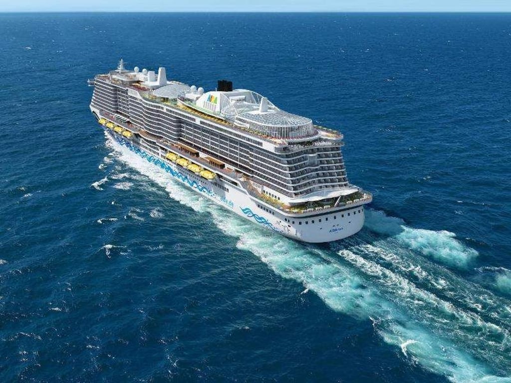 Bald im Mittelmeer unterwegs: Die neue «Aida Nova» von Aida Cruises. Foto: Aida Cruises