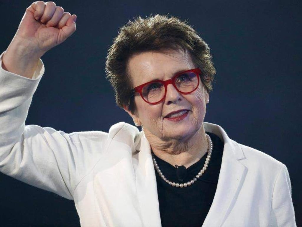 Tennis-Legende Billie Jean King wird 75. Foto: Peter Foley/EPA