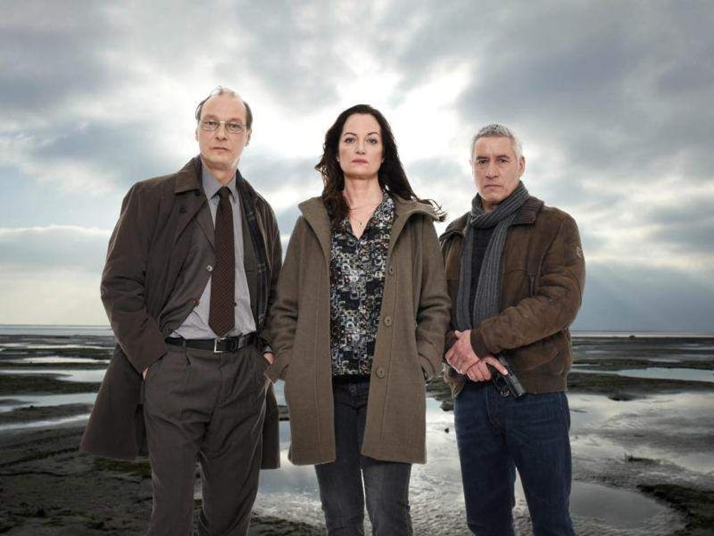 Das Ermittler-Team: Arne Brauner (Martin Brambach, l), Jana Winter (Natalia Wörner) und Matthias Hamm (Ralph Herforth). Foto: ZDF/Marion von der Mehden