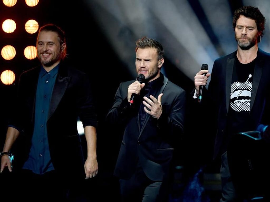 Take That haben die Show eröffnet und gleich für gute Stimmung gesorgt. Foto: Soeren Stache