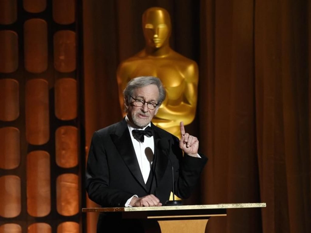 US-Regisseur Steven Spielberg bei der 9. Verleihung der Governors Awards im Dolby Ballroom. Foto: Chris Pizzello