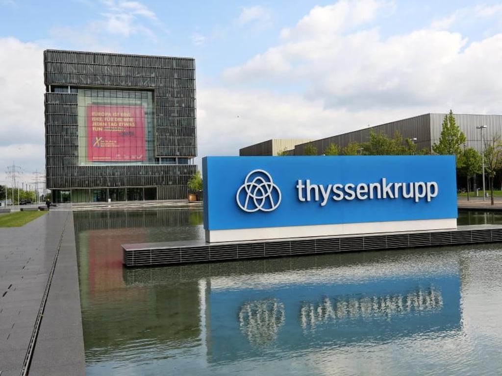 Die Thyssenkrupp-Zentrale in Essen. Foto: Roland Weihrauch