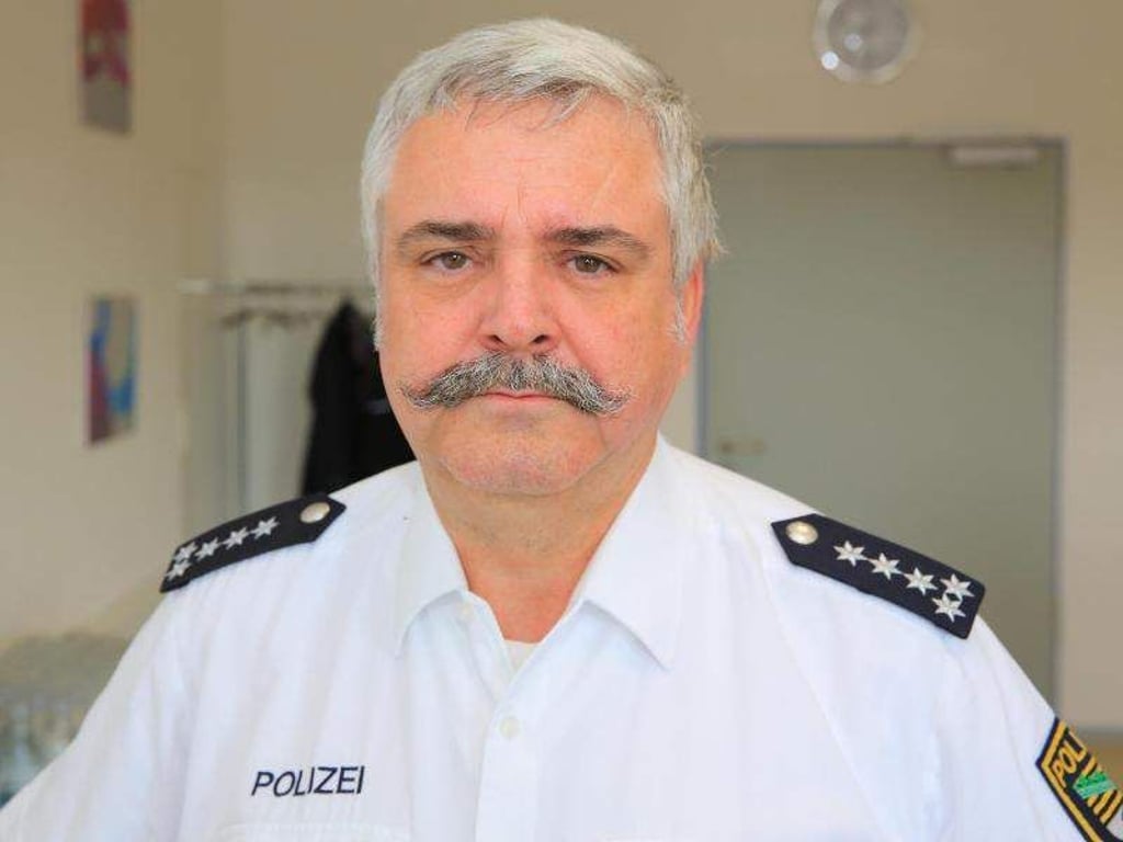 Der Landeschef der Gewerkschaft der Polizei, Uwe Petermann. Foto: Peter Gercke/Archiv