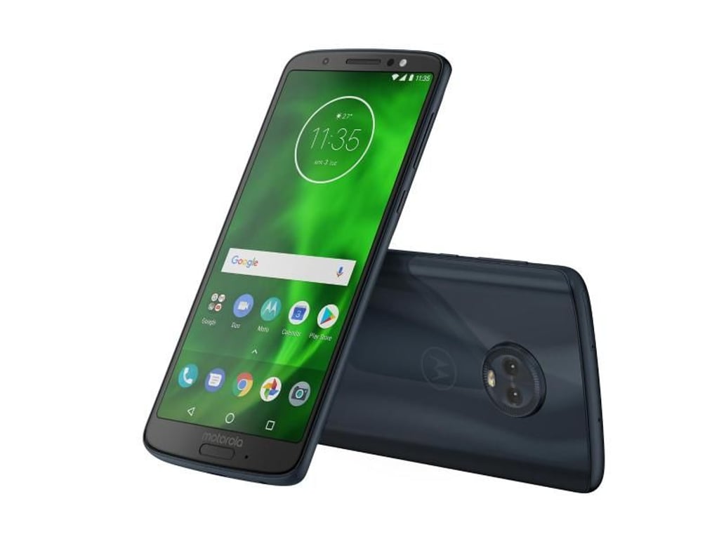 Das neue Moto G6 von Motorola kommt im Mai für rund 250 Euro in den Handel. Foto: Motorola
