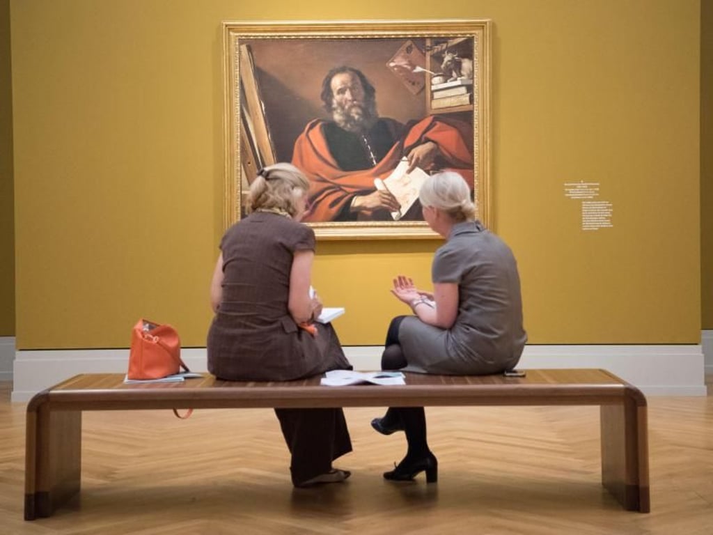 «Der heilige Lukas» von Giovanni Francesco Barbieri. Foto: Jörg Carstensen