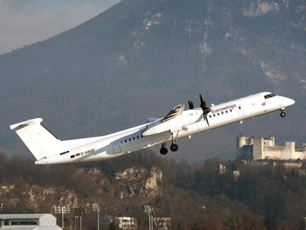 Eurowings bietet vom 25. März an täglich Verbindungen zwischen Berlin und Salzburg an. Foto: Salzburger Flughafen GmbH/dpa-tmn