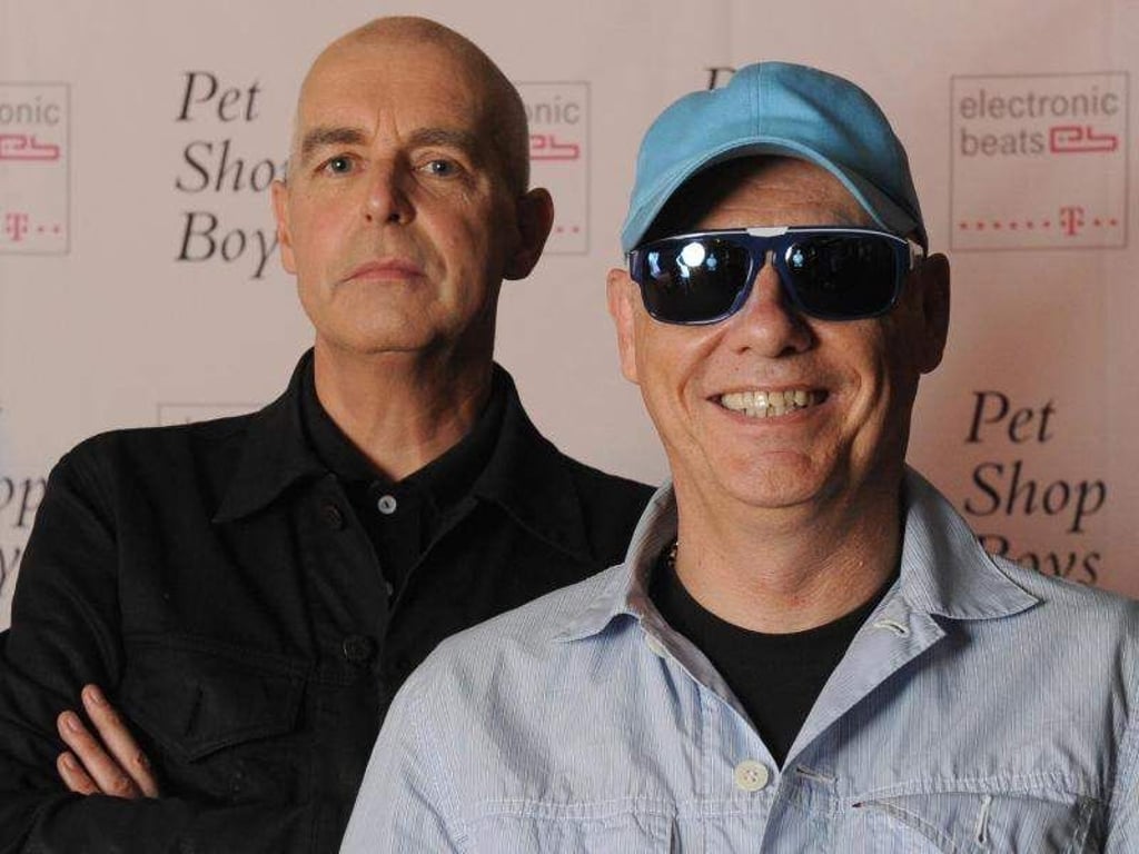 Die Musiker Neil Tennant (l) und Chris Lowe alias die Pet Shop Boys. Foto: Britta Pedersen