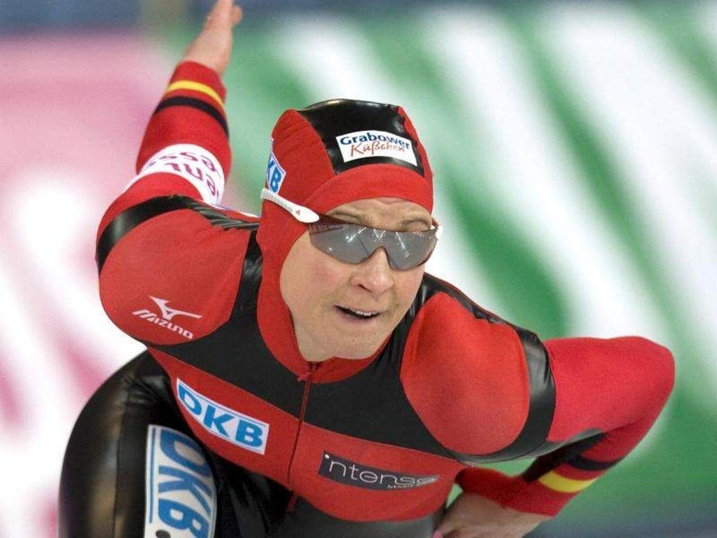 Der WM-Start von Altmeisterin Claudia Pechstein in Inzell ist noch offen. Foto: epa Scanpix Sigurdson Bjorn/SCANPIX