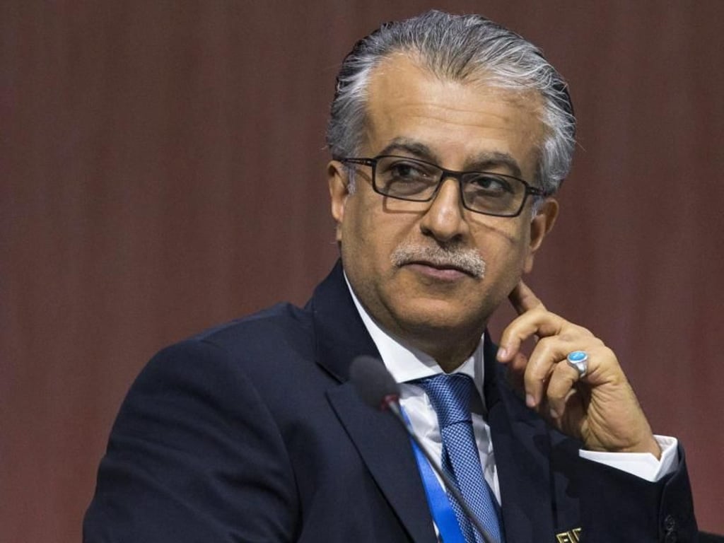 Der Präsident des asiatischen Verbandes Scheich Salman bin Ebrahim Al Khalifa ist nicht unumstritten. Foto: Patrick B. Kraemer