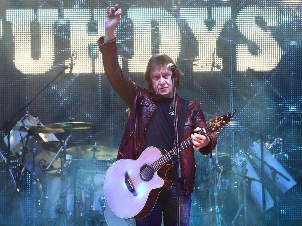 Dieter «Maschine» Birr, Frontmann der Rockband Puhdys. Foto: Jens Wolf/Archiv