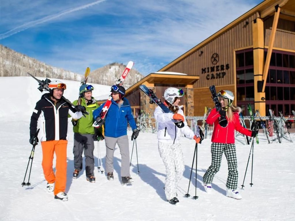 Skifahrer in Park City: Das Riesen-Skigebiet ist das größte der USA. Foto: Jack Affleck