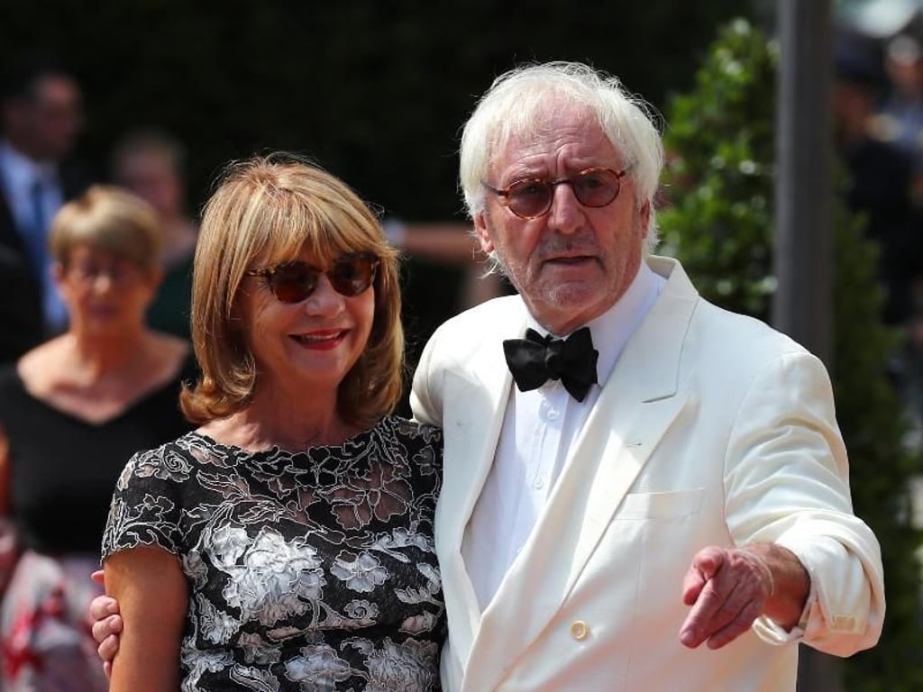 Schauspieler Günther Maria Halmer und seine Frau Claudia in Bayreuth. Foto: Daniel Karmann