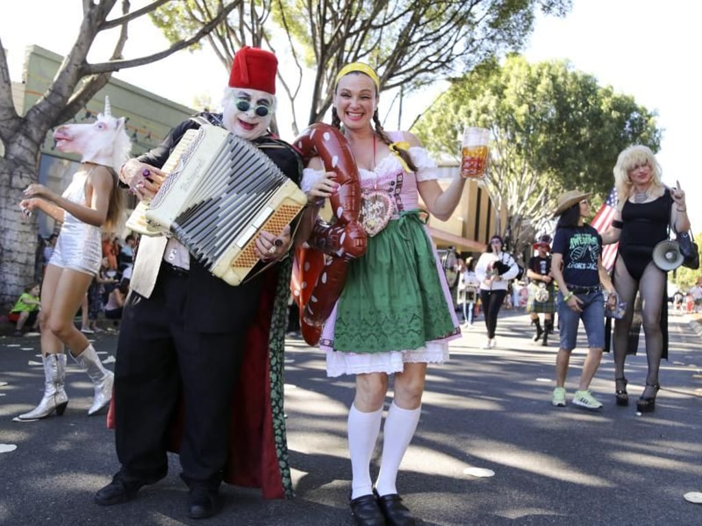 Schräg, schräger, Pasadena. Foto: Eugene Garcia