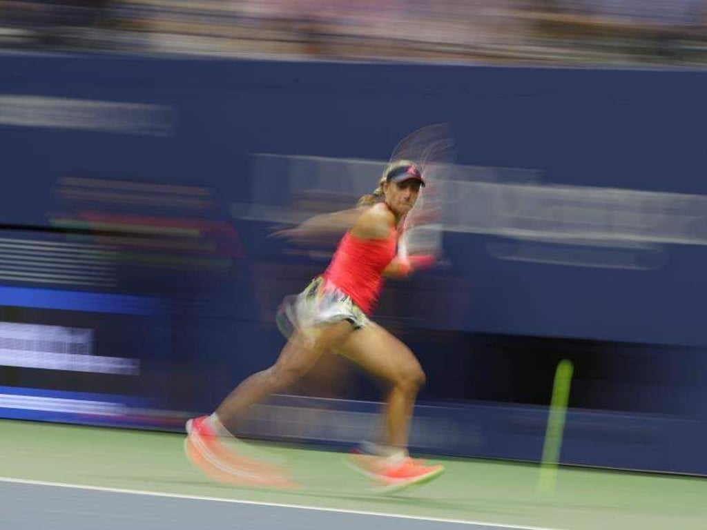 Angelique Kerber hält auch vor dem Finale an ihren Gewohnheiten fest. Foto: Justin Lane