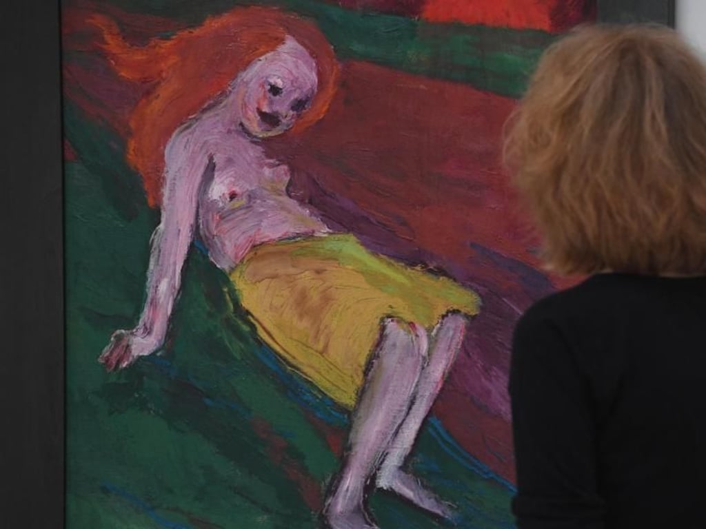 Emil Noldes Werk «Maimorgen», 1925. Foto: Stefan Sauer