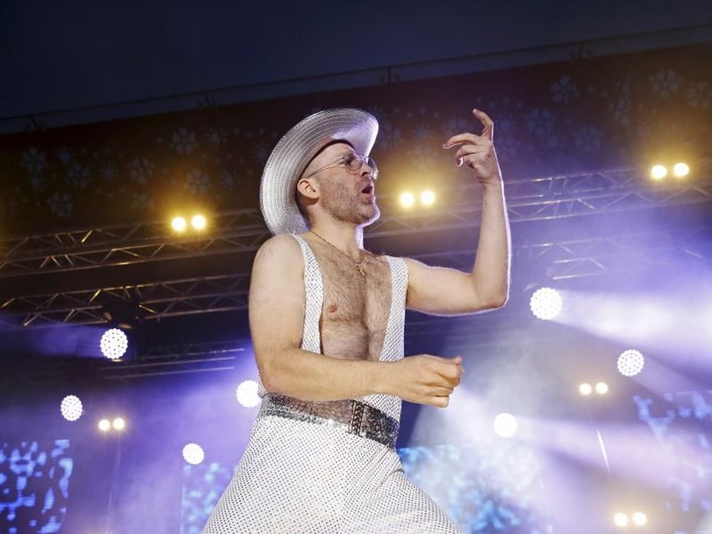 Patrick «Ehrwolf« Culek glitzert in Oulu. Foto: Eeva Riihelä/Lehtikuva