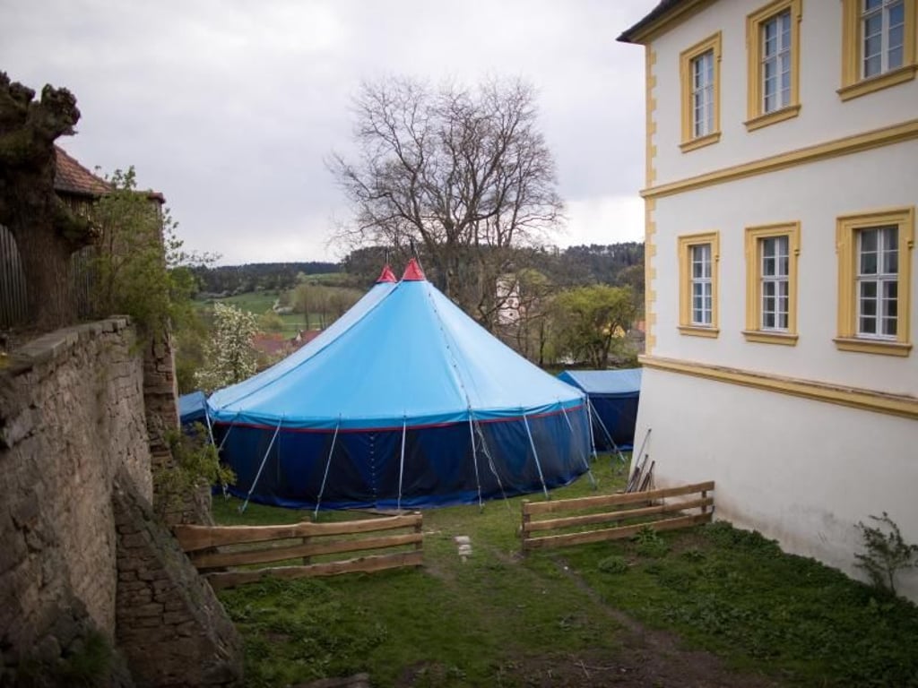 Das Theaterzelt «Comoedia Mundi». Foto: Daniel Karmann