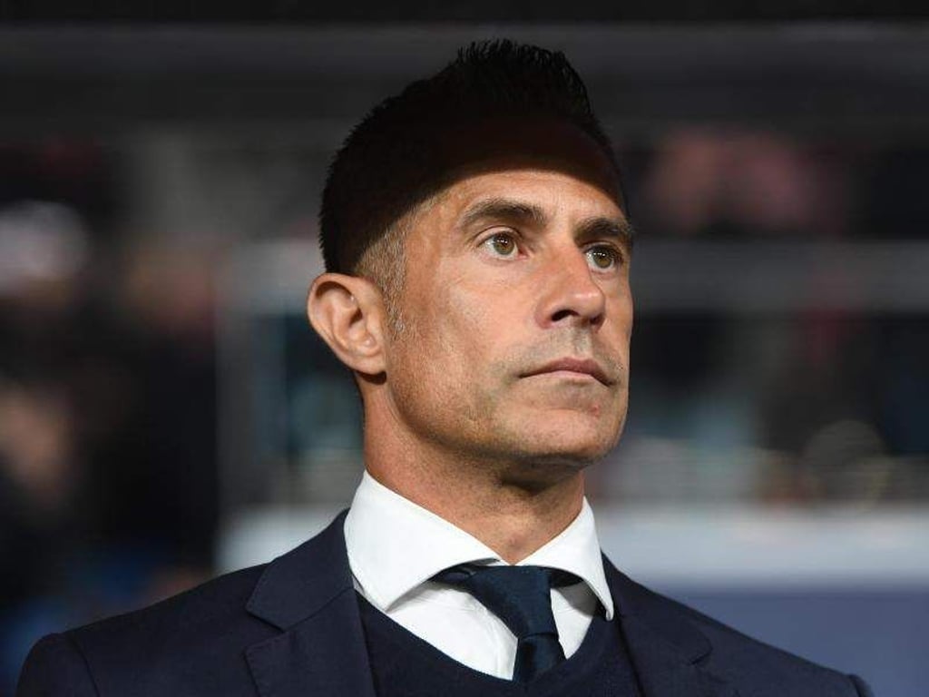 Ist nicht mehr Trainer in Lyon: Sylvinho. Foto: Hendrik Schmidt/dpa-Zentralbild/dpa