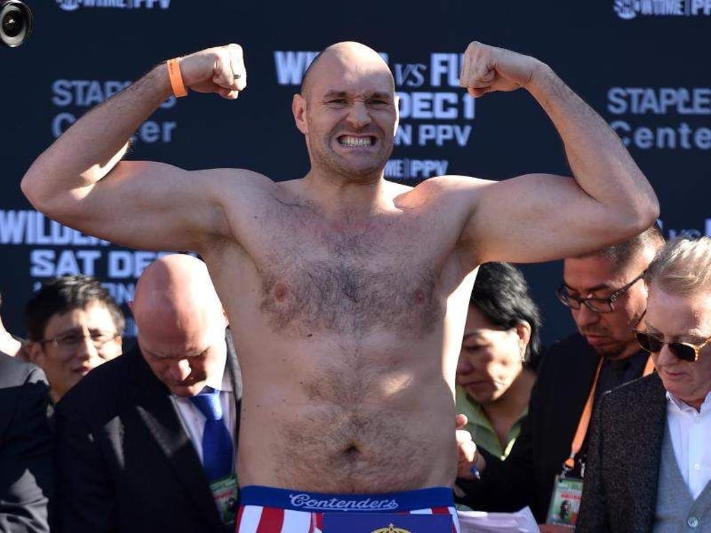 Ex-Boxweltmeister Tyson Fury unterschrieb in den USA einen großen TV-Vertrag. Foto: Lionel Hahn/PA Wire