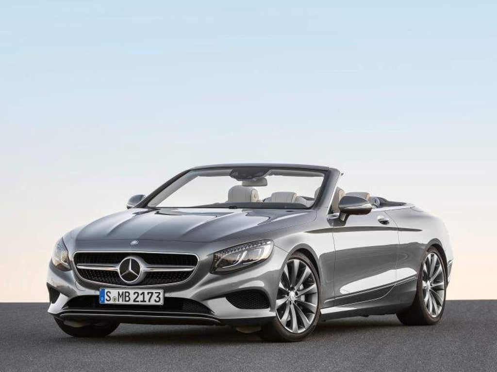 Neuer Ableger der S-Klasse: Mercedes bringt Anfang 2016 eine offene Variante auf die Straßen. Foto: Daimler