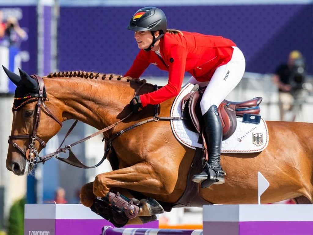 Holte mit der deutschen Springreiter-Equipe EM-Silber in Rotterdam: Simone Blum. Foto: Rolf Vennenbernd