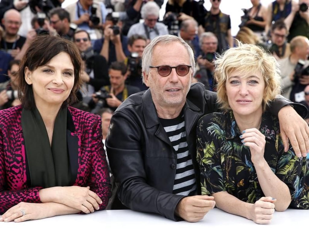 Juliette Binoche, Fabrice Luchini und Valeria Bruni-Tedeschi stellten ihren Film 'Ma Loute' in Cannes vor. Foto: Sebastien Nogier