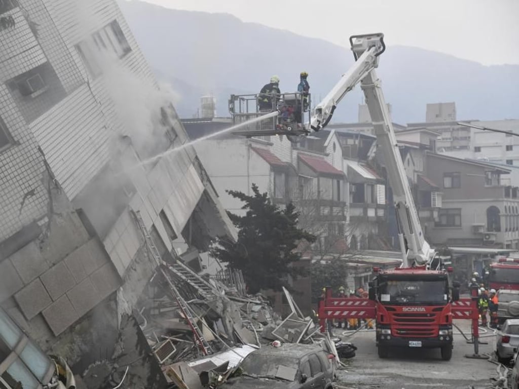 Das Erdbeben hatte eine Stärke von 6,4. Foto: Central News Agency