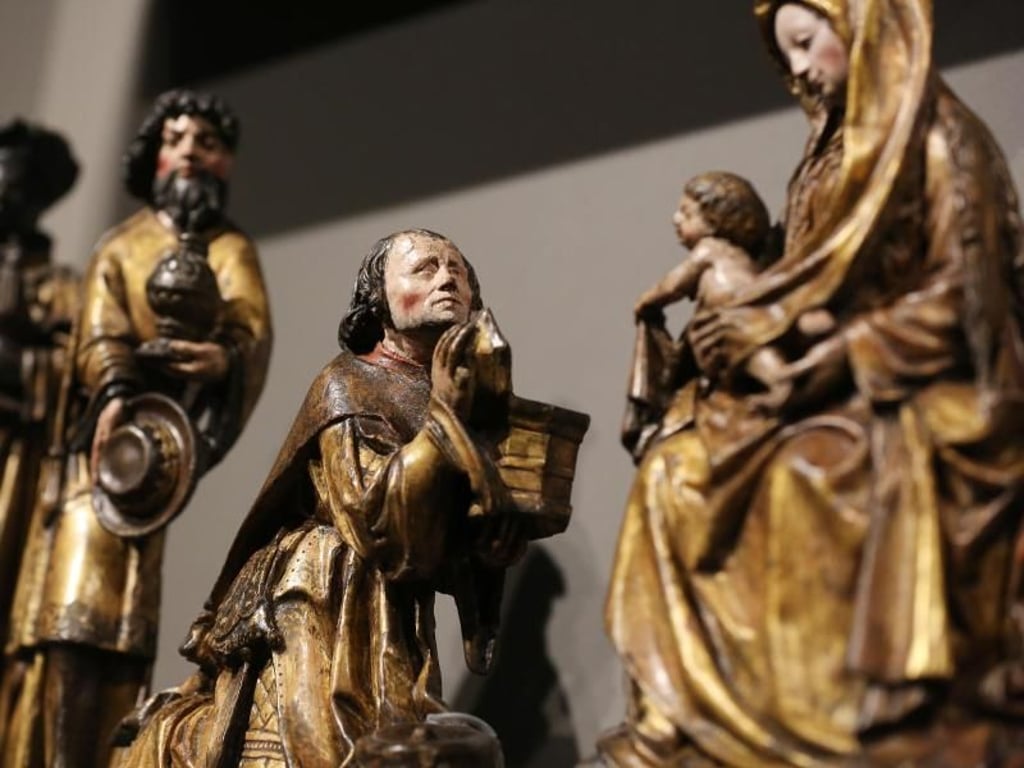 Die Heiligen Drei Könige im Altarbild. Foto: Oliver Berg