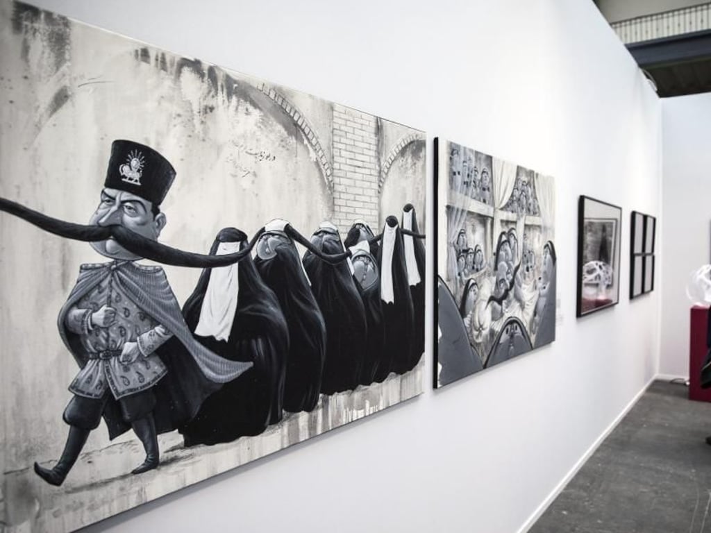 Viele Werke von Jungkünstlern sind auf der «Art Paris Art Fair» vertreten. Foto: Etienne Laurent