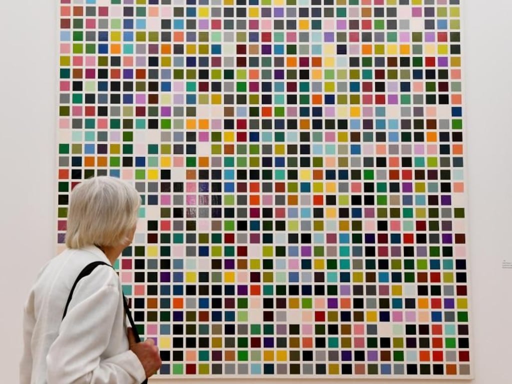 Gerhard Richter, 1024 Farben, 1973. Foto: Bernd Settnik