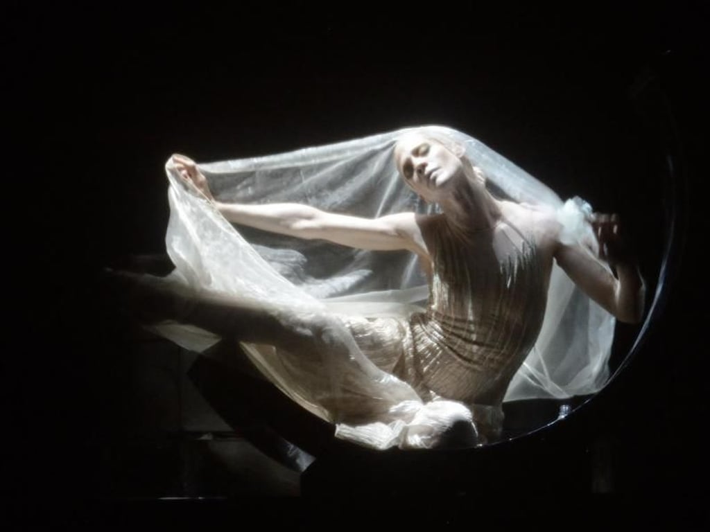 Die Tänzerin Alicia Amatriain im Ballett «Salome». Foto: Bernd Weißbrod