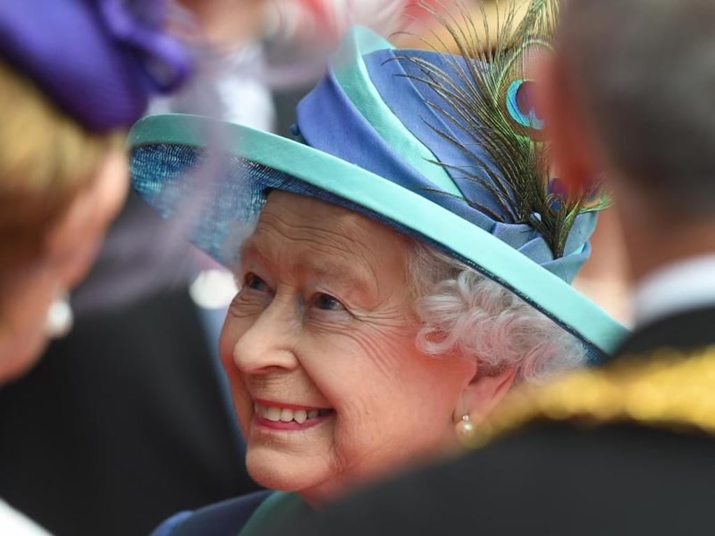 Die britische Königin Elizabeth II. muss heute wieder viel lächeln. Foto: Boris Roessler
