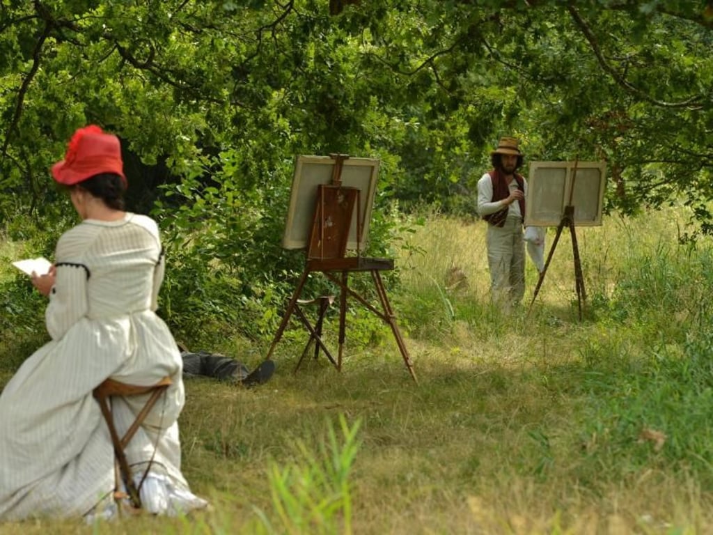 Das Arbeiten in der Natur - zentrales Element für Paul Cézannes Werk. Foto: Prokino.