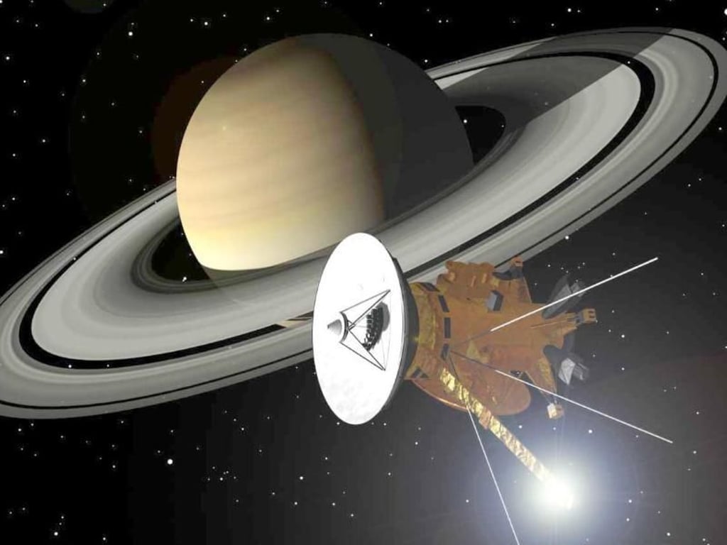 Nach rund 20 Jahren hat die Nasa-Sonde «Cassini» ausgedient. Foto: DLR