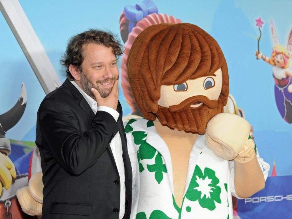 Im neuen «Playmobil»-Film leiht der Schauspieler Christian Ulmen einem gut gelaunten Überlebenskünstler seine Stimme. Foto: Ursula Düren